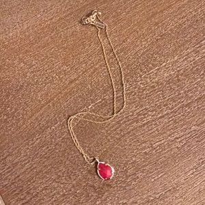Kendra Scott Hot Pink Necklace